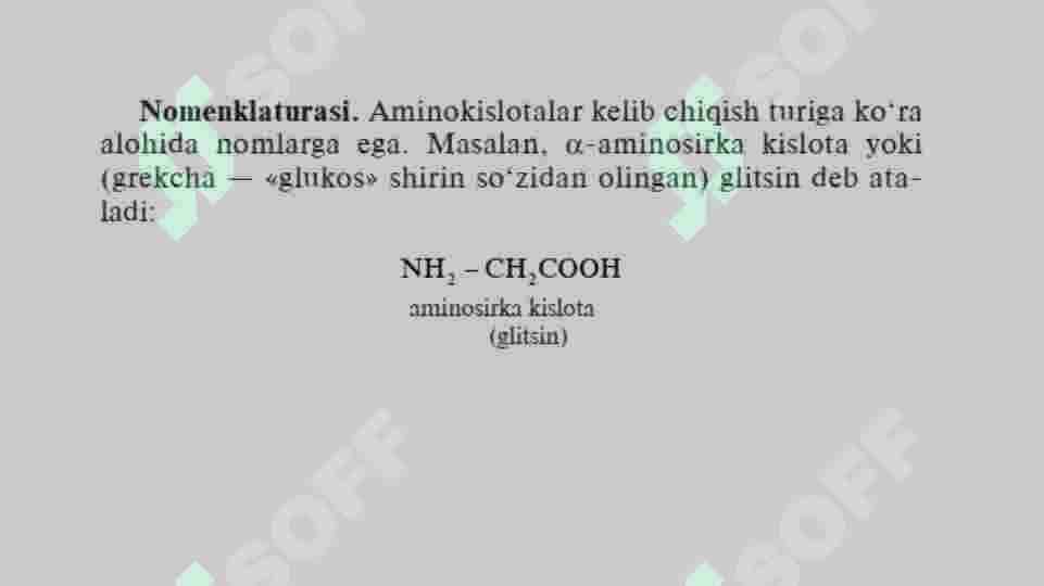 Aminokislotalar 4