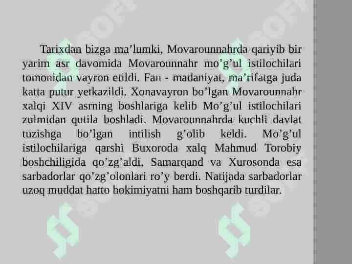 Amir temur o‘gitlarining tarbiyaviy ahamiyati 2