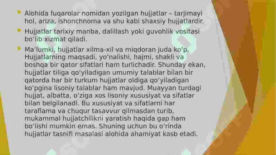Kasbga oid hujjat namunalari bilan ishlash ( ariza va tavsiyanoma) 4