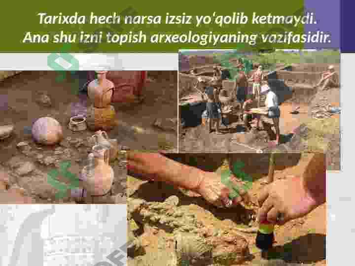 Arxeologiya tarixidan | 5-sinf Tarix fani darsligi asosida 7-mavzu 4