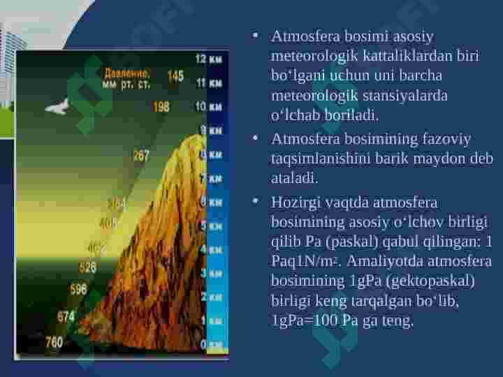 Atmosfera bosimi 5