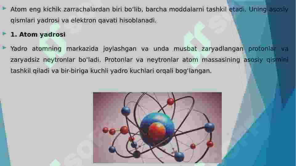 Atom tuzilishi 3