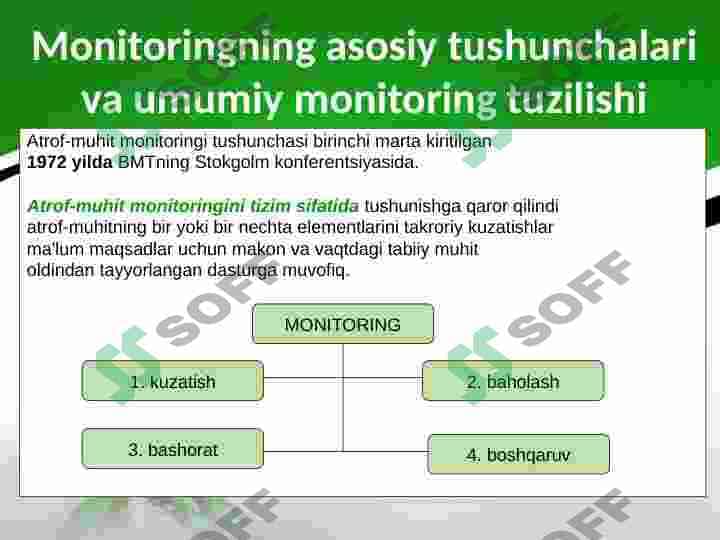 Atrof muhit monitoringi 6