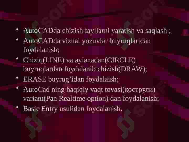 AutoCad asoslari 2014 2