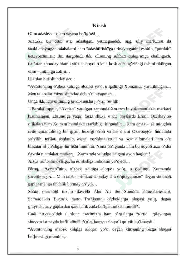 Avesto 2