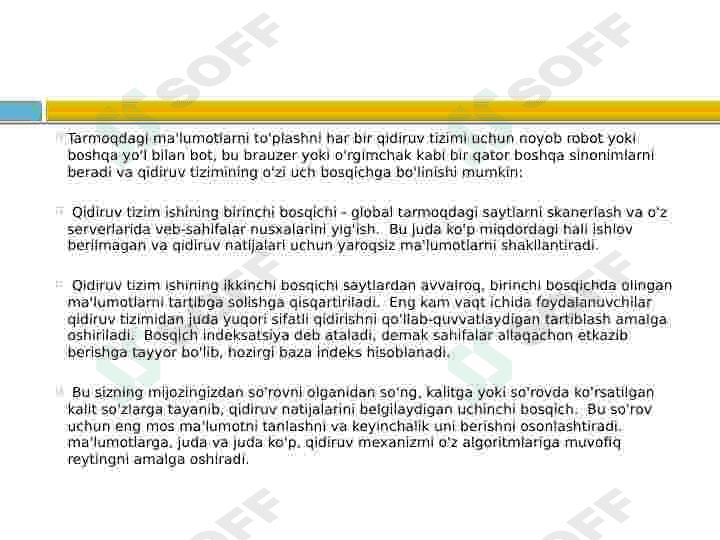 Axborot qidiruv mexanizmlari 3