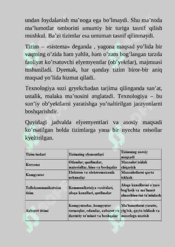 Axborot tizimlari 3