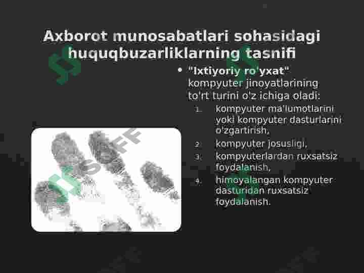 Axborot xavfsizligi 5