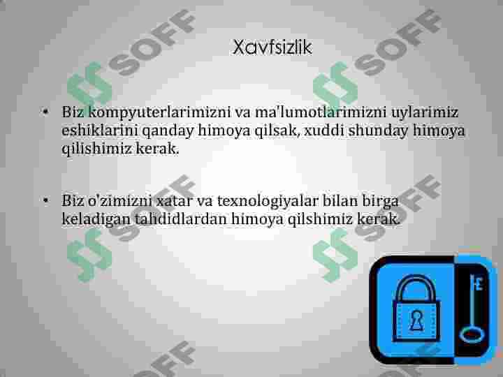 Axborot xavfsizligi 2