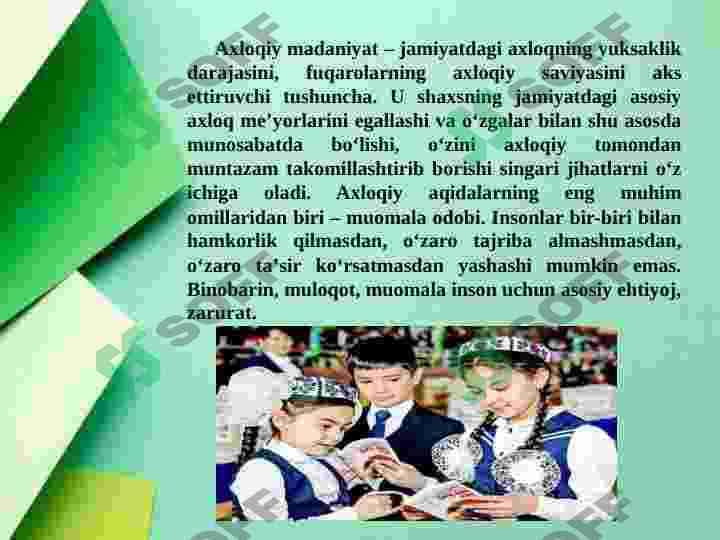 Axloqiy tarbiyada Kaykovusning "Qobusnoma" asaridan   foydalanish 5