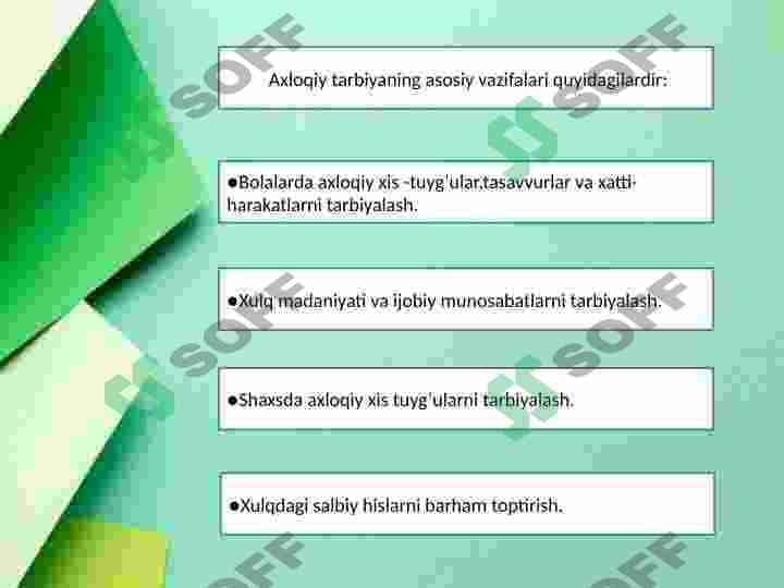Axloqiy tarbiyada Kaykovusning "Qobusnoma" asaridan   foydalanish 7