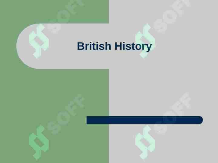 "British History"