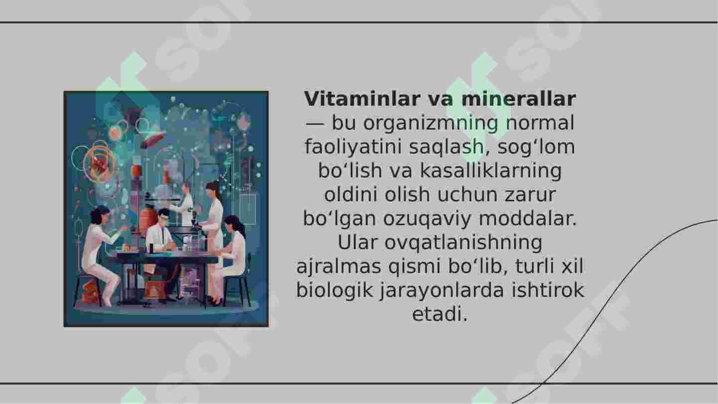 Bioaktiv moddalar turlari 5