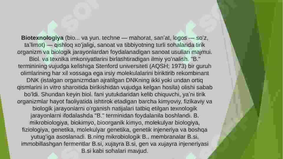 BIOTEXNOLOGIYA 2