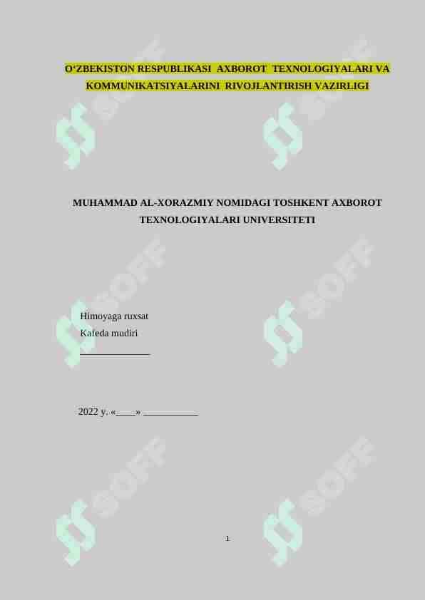 TALABA-NEWS.UZ AXBOROT DASTURIY TA’MINOTINI YARATISH