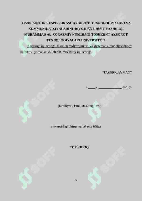 TALABA-NEWS.UZ AXBOROT DASTURIY TA’MINOTINI YARATISH 5