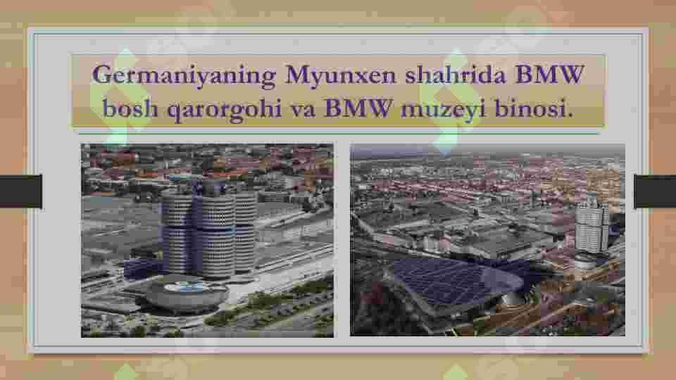 BMW kompaniyasi haqida 4