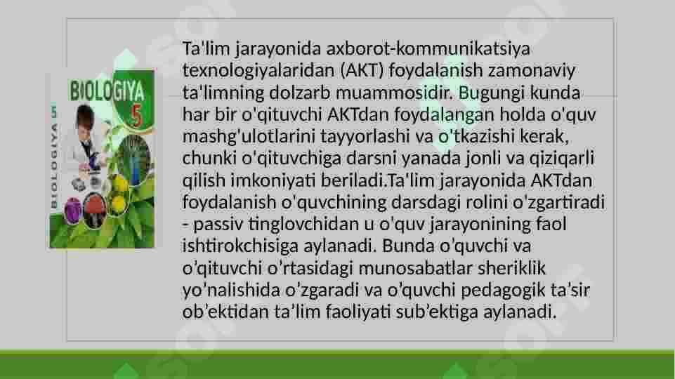 Metodik tarbiyaviy jarayonni shakllantirishda metodik ta’minlanganlik ro’li 2