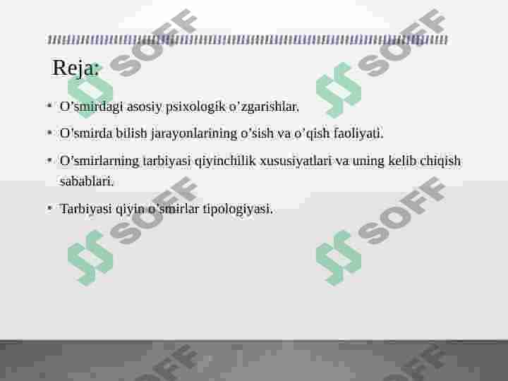 Balog’at yoshi muammolari 2