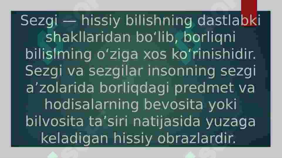 Bilish nazariyasi 8