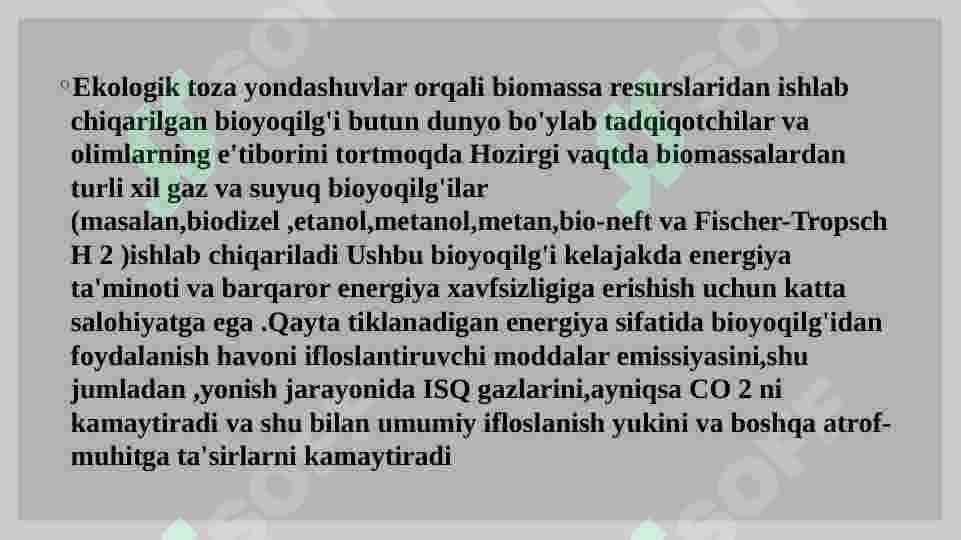 Noan’anaviy usulda Bioyoqilg’I olish texnologiyasi 3