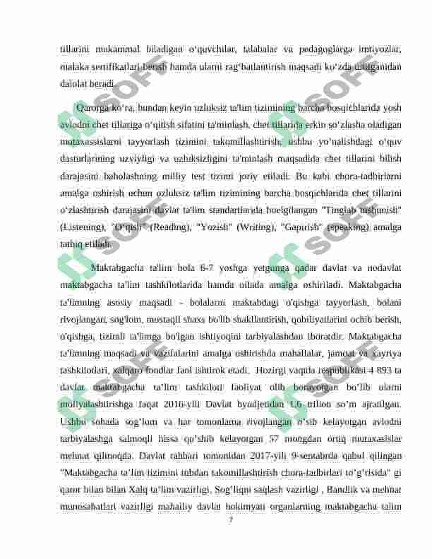 ingliz tilida osmon,yulduzlar fazolarni o'rganish ishlanma loyihasi 7