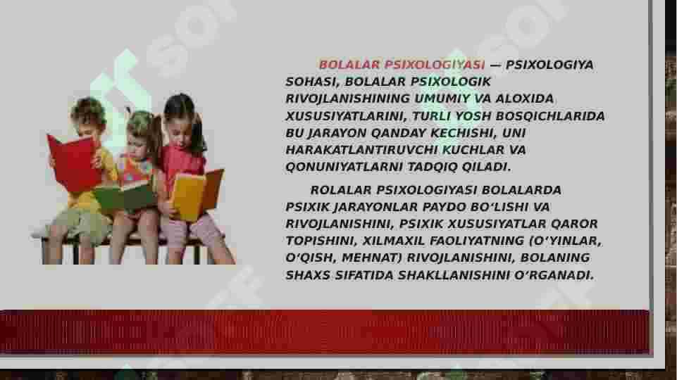 Bolalar psixologiyasi 3