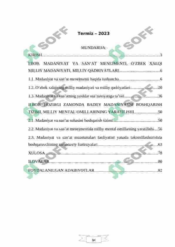 MADANIYAT  VA  SAN ’AT   MENEJMENTI,  UNGA MENTAL  OMILLAR  TA’SIRI 2