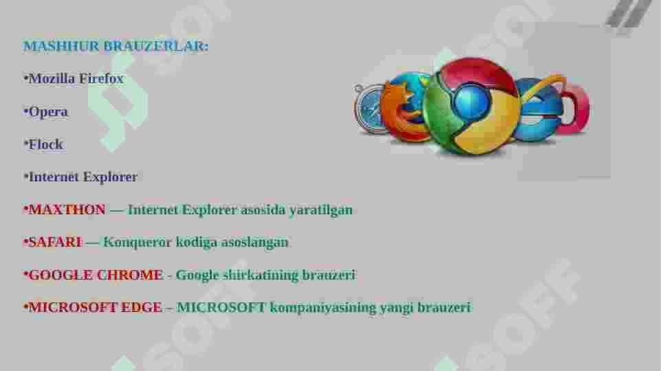 Brauzerlar 4