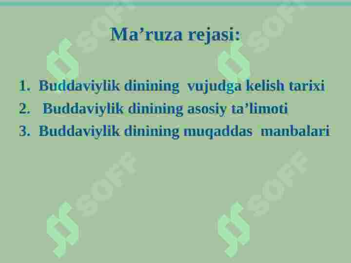 Buddaviylik dini 2