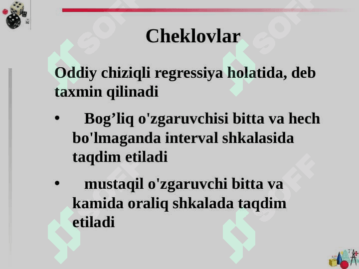 Mashinali o‘qitishda chiziqli regressiya masalasi. Bir o‘zgaruvchili chiziqli regressiya 7