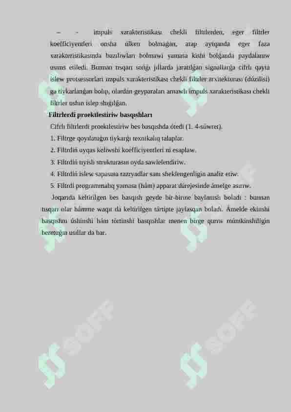 Cifrli filtrler 8
