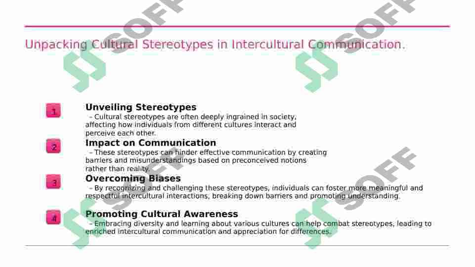 Cultural stereotypes 3