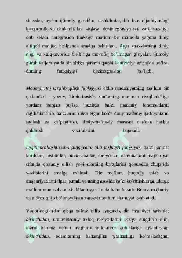 DINNING FUNKSIYALARI 5