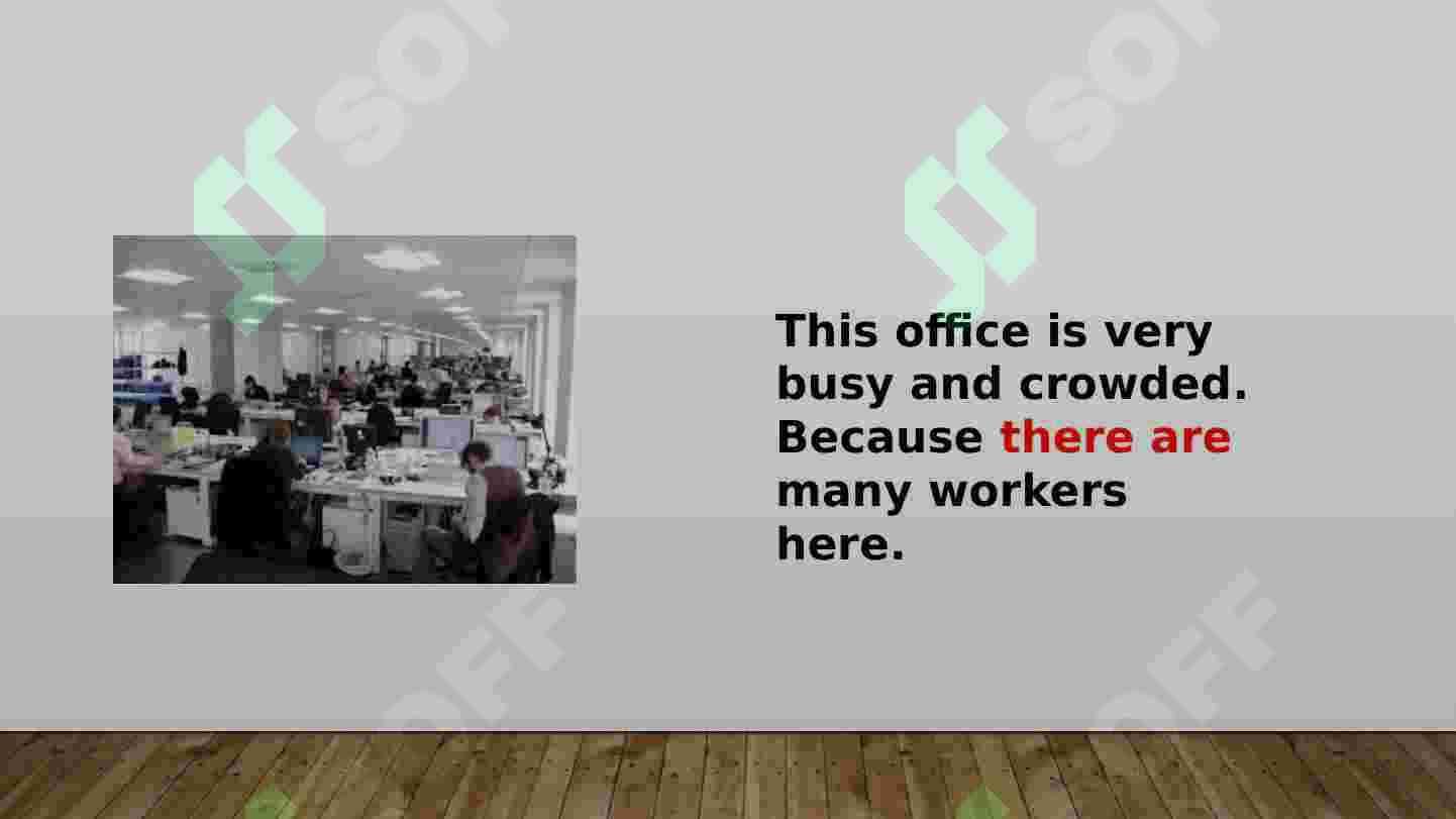 Describing an office 4
