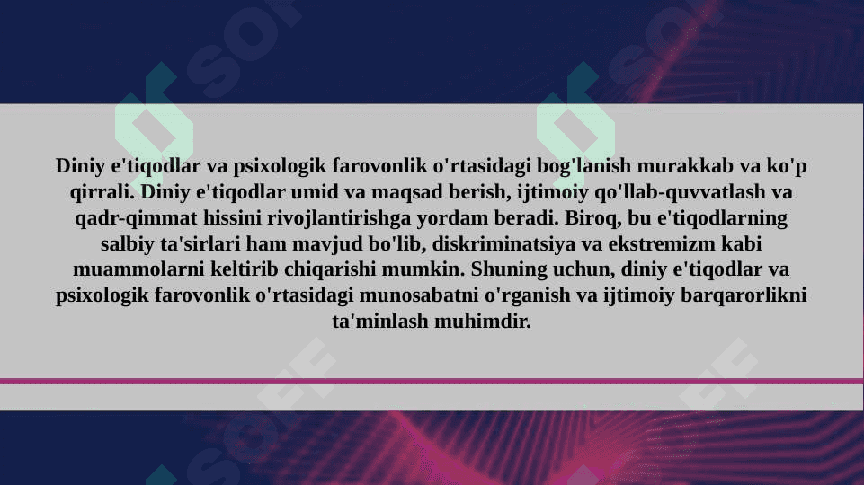 Din va hurfikrlilik 8