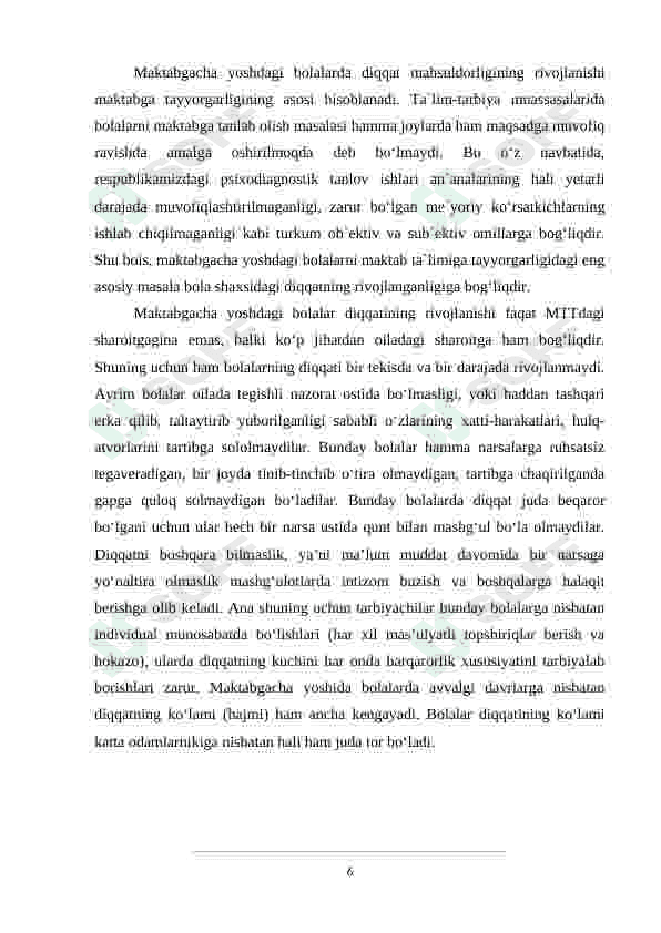Maktabgacha yoshidagi bolalarda diqqat yetishmasligi 6