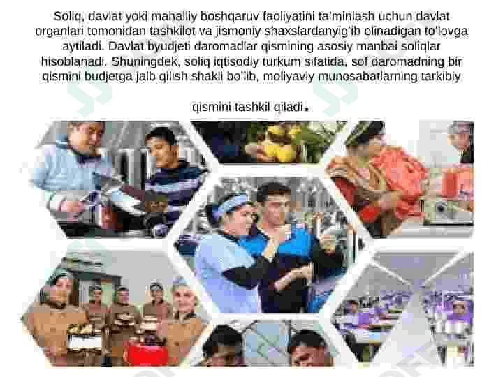Fuqarolar hayotida soliqlarning tutgan o'rni 2