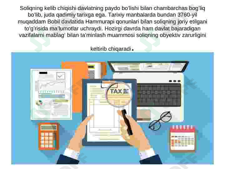 Fuqarolar hayotida soliqlarning tutgan o'rni 3