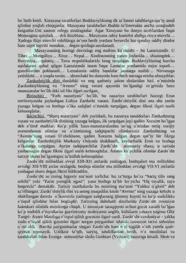 Dunyo dinlari tarixi 5