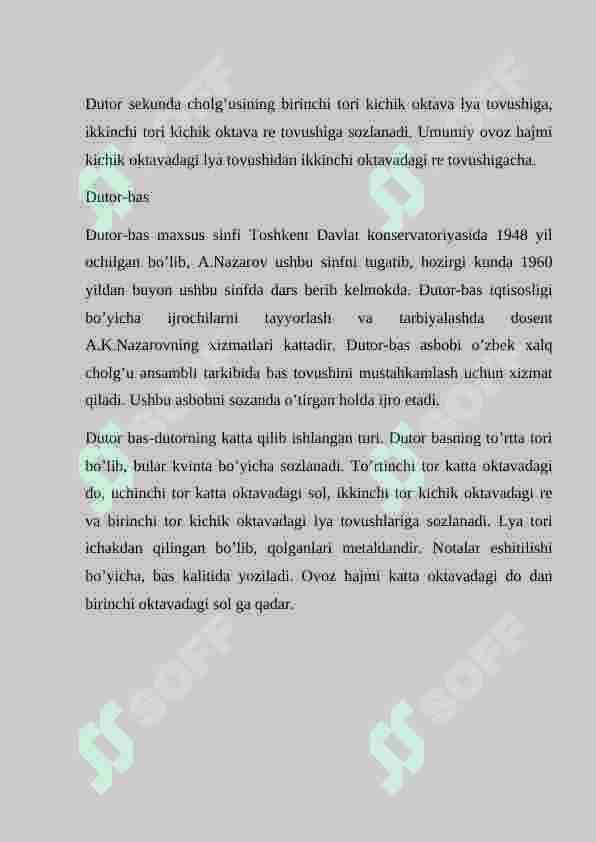 Dutor haqida 5
