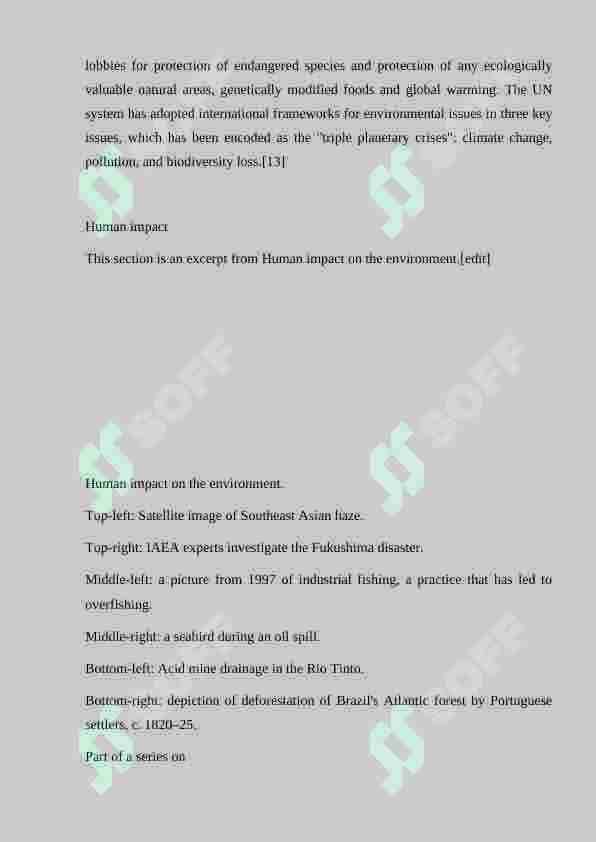 ECOLOGICAL PROBLEMS 3