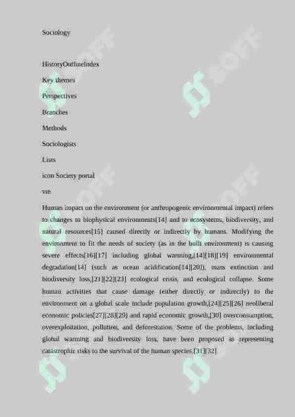 ECOLOGICAL PROBLEMS 4