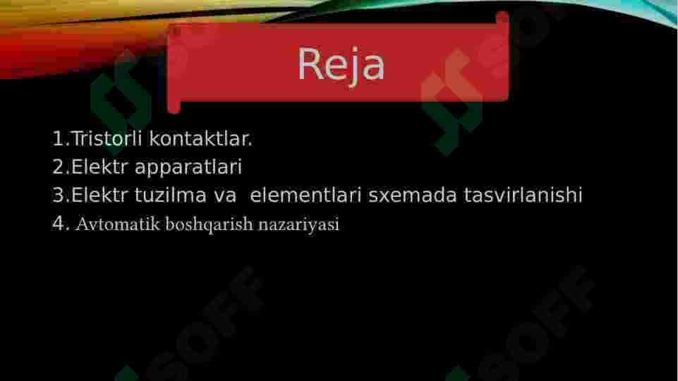 Tristorli kontaktlar 2