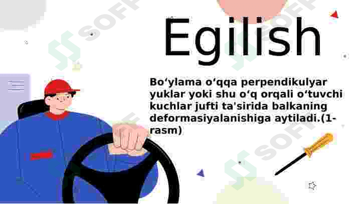 Egilishdagi zo‘riqish kuchlari 5