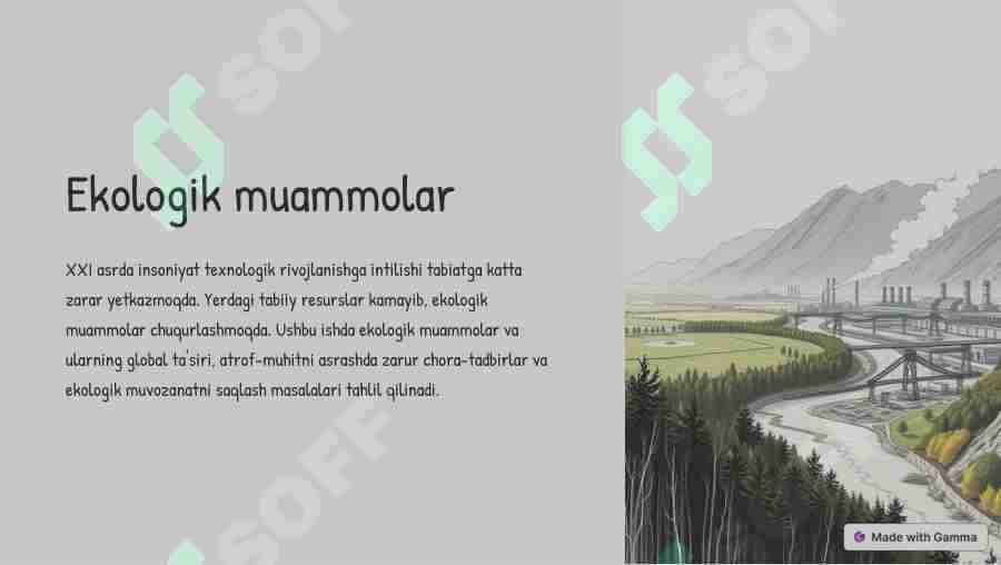 Ekologik muammolar