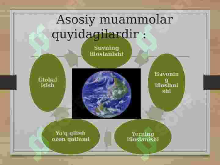 Ekologik muamolar 2