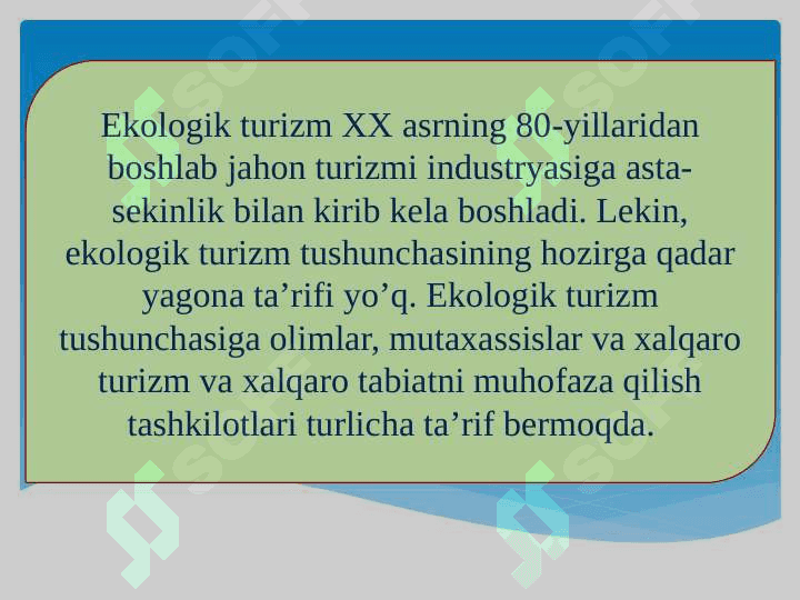 EKOLOGIK TURIZM 3