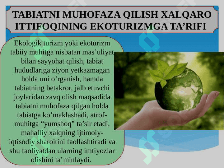 EKOLOGIK TURIZM 4