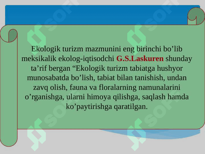 EKOLOGIK TURIZM 6